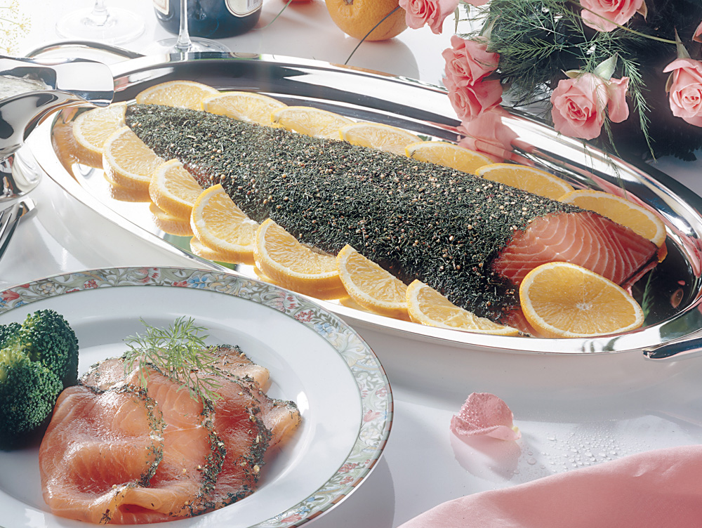 Graverdlachs (1100g, pariert, zum Selberschneiden)
